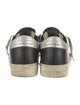 Golden Goose Leather Colorblock Pattern Sneakers