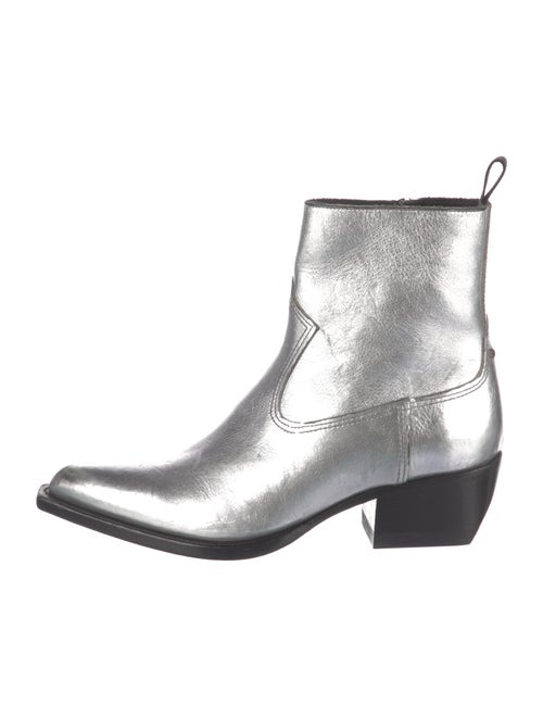 Golden Goose Leather Western Boots