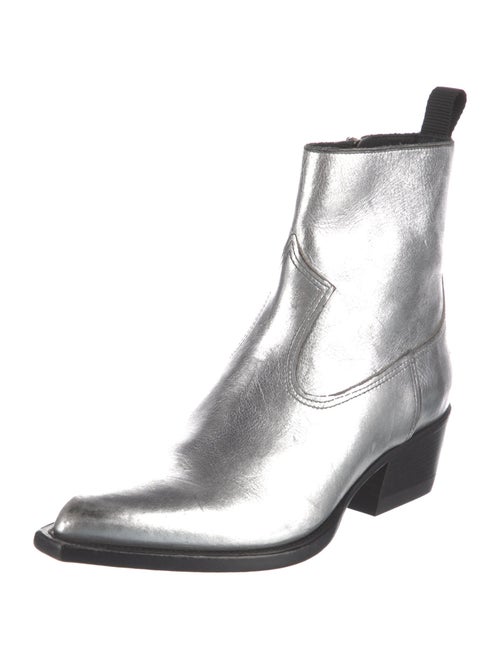 Golden Goose Leather Western Boots