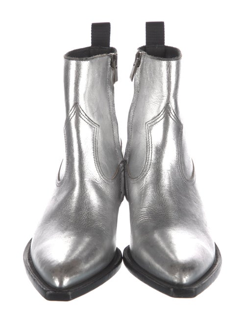 Golden Goose Leather Western Boots