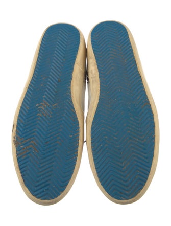 Golden Goose Leather Distressed Accents Sneakers