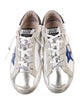 Golden Goose Leather Printed Sneakers