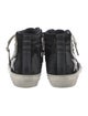 Golden Goose Leather Mesh Accents Sneakers