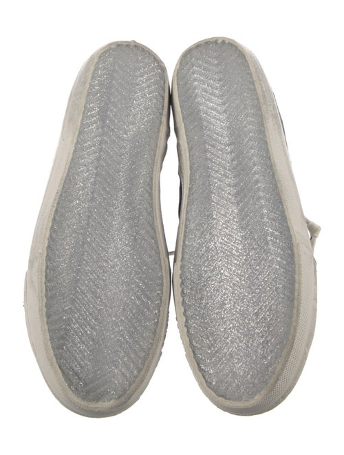 Golden Goose Leather Mesh Accents Sneakers