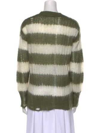 Golden Goose Striped Crew Neck Sweater
