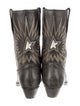 Golden Goose Leather Patterned Western Boots