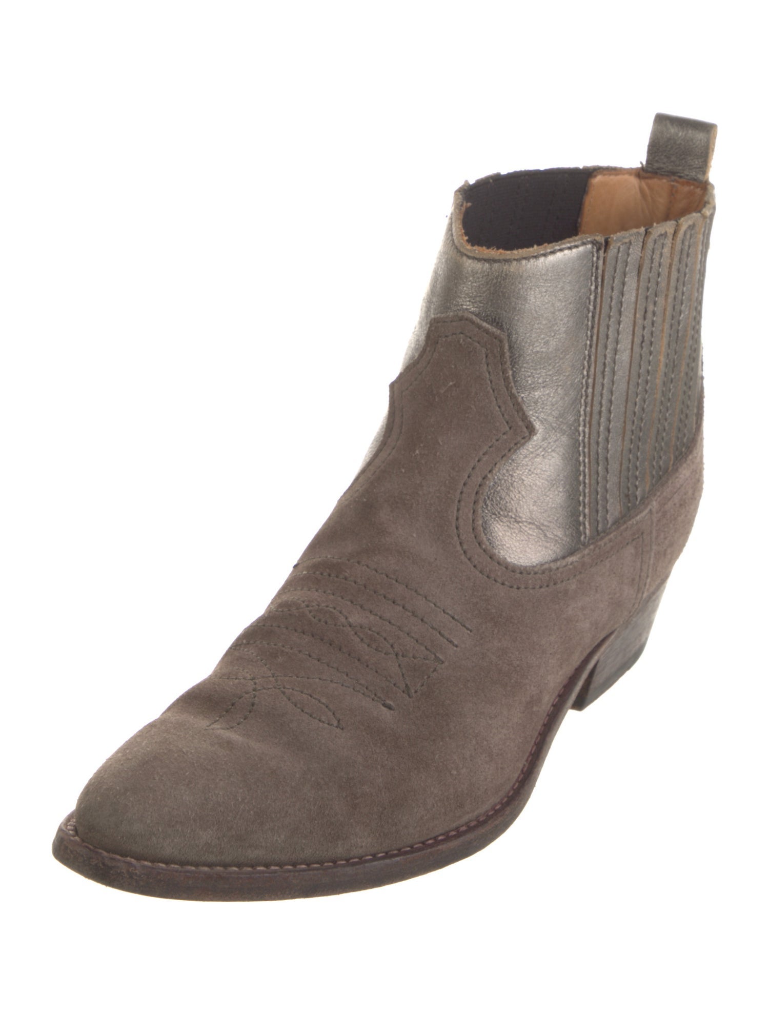 Golden Goose Suede Chelsea Boots