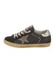 Golden Goose Leather Distressed Accents Sneakers