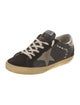 Golden Goose Leather Distressed Accents Sneakers