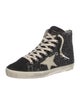 Golden Goose Suede Printed Sneakers