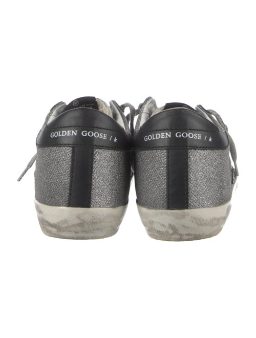 Golden Goose Glitter Printed Sneakers