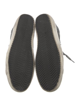 Golden Goose Glitter Printed Sneakers