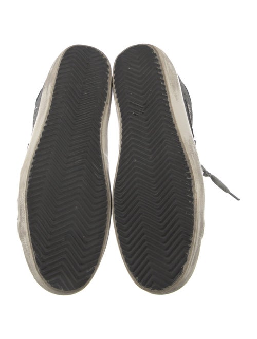 Golden Goose Glitter Printed Sneakers