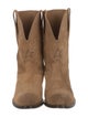 Golden Goose Suede Western Boots