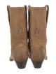 Golden Goose Suede Western Boots