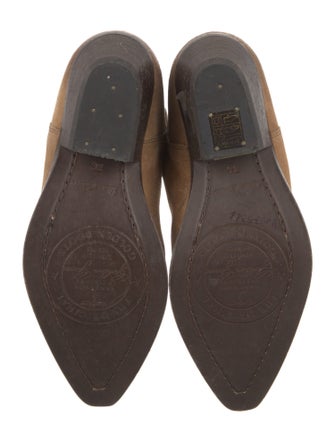 Golden Goose Suede Western Boots