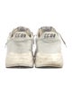 Golden Goose Leather Distressed Accents Sneakers