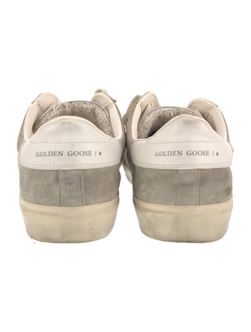 Golden Goose Suede Distressed Accents Sneakers