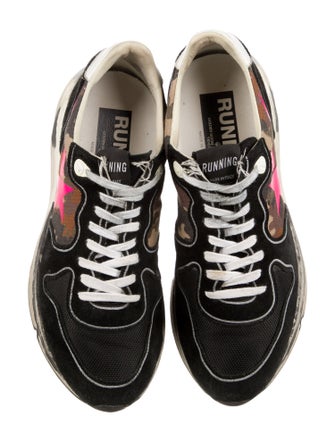 Golden Goose Suede Printed Sneakers