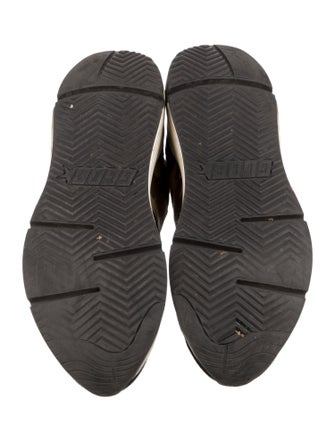 Golden Goose Suede Printed Sneakers