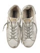 Golden Goose Leather Distressed Accents Sneakers