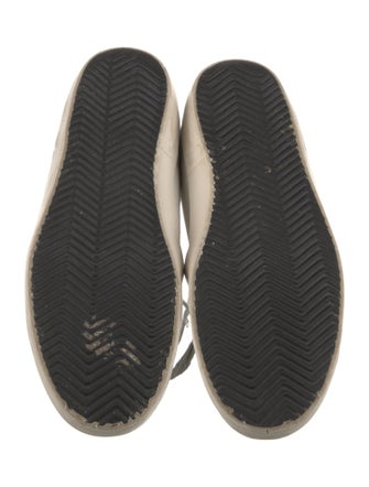 Golden Goose Leather Distressed Accents Sneakers