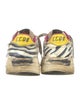Golden Goose Suede Printed Sneakers