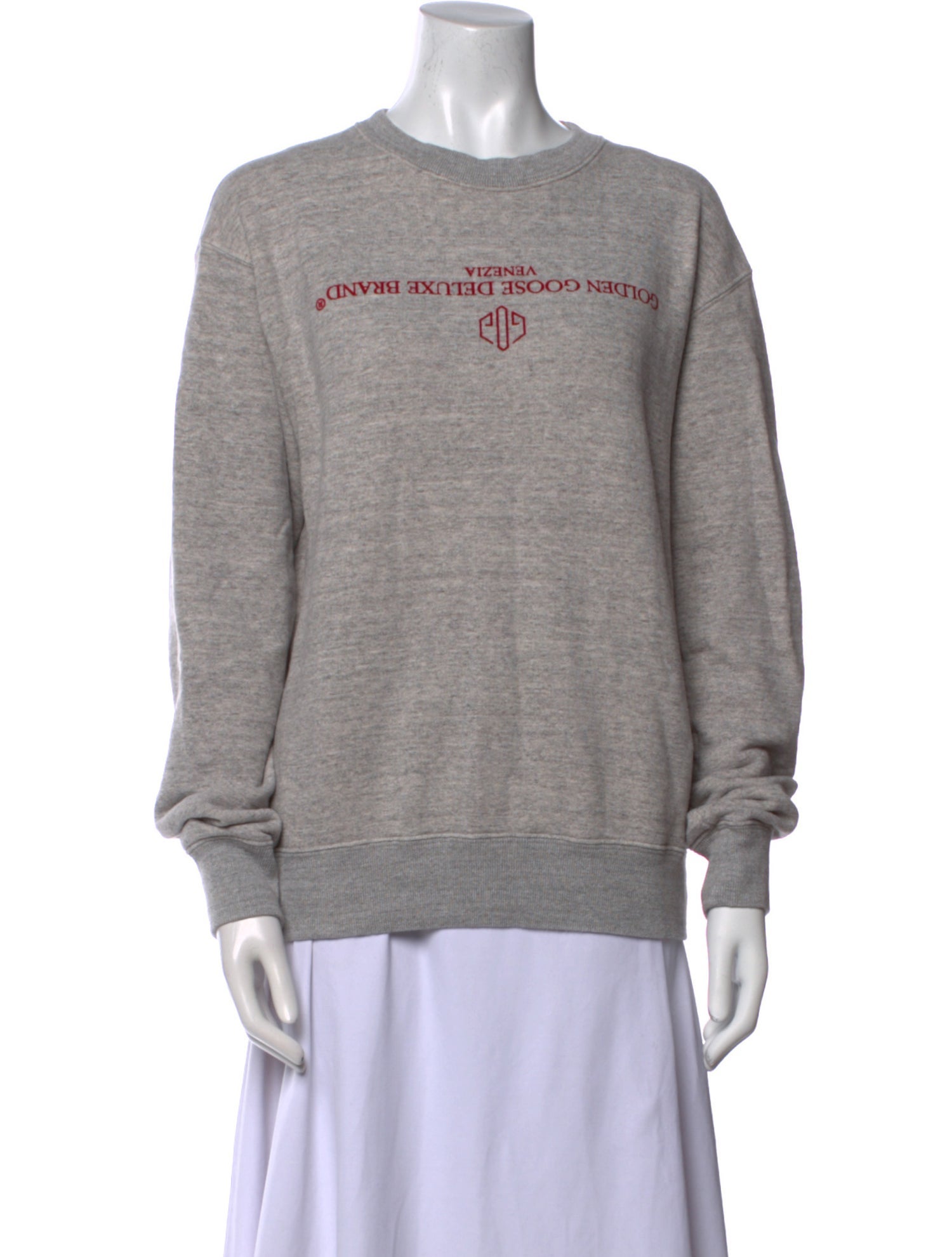 Golden Goose Graphic Print Crew Neck Sweatshirt