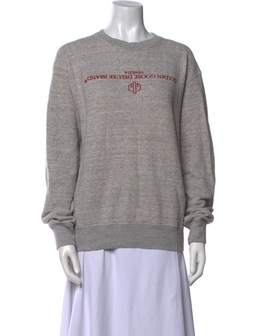 Golden Goose Graphic Print Crew Neck Sweatshirt