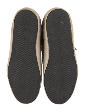 Golden Goose Ponyhair Animal Print Sneakers