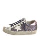 Golden Goose Glitter Printed Sneakers