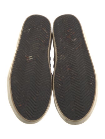 Golden Goose Glitter Printed Sneakers