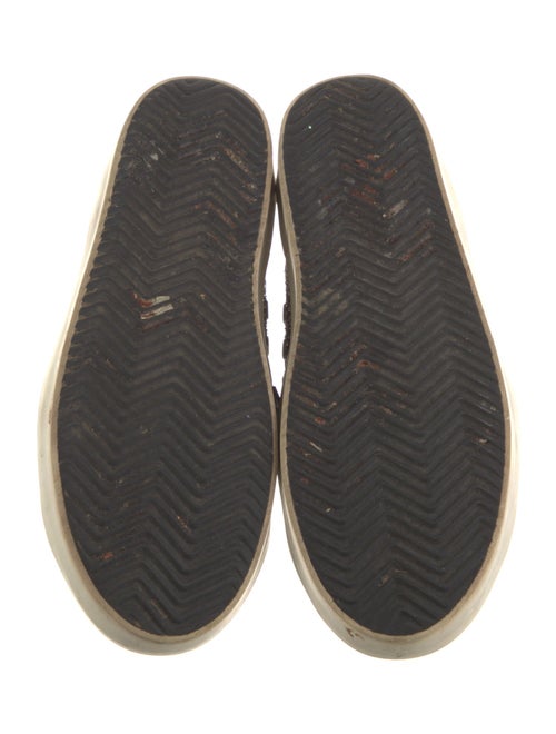 Golden Goose Glitter Printed Sneakers