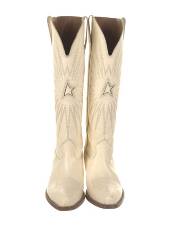 Golden Goose Wish Star Leather Riding Boots