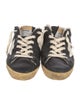 Golden Goose Leather Distressed Accents Sneakers