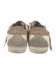 Golden Goose Leather Printed Sneakers