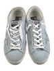 Golden Goose Denim Glitter Accents Sneakers