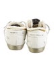 Golden Goose Leather Colorblock Pattern Sneakers