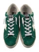 Golden Goose Velvet Distressed Accents Sneakers
