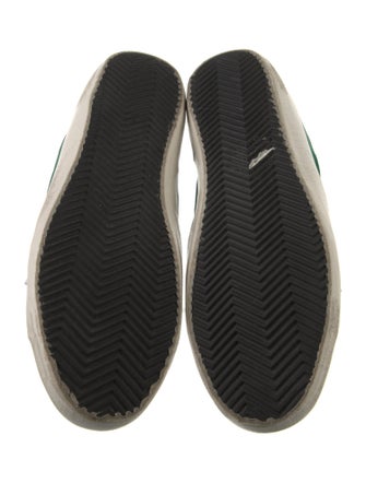 Golden Goose Velvet Distressed Accents Sneakers