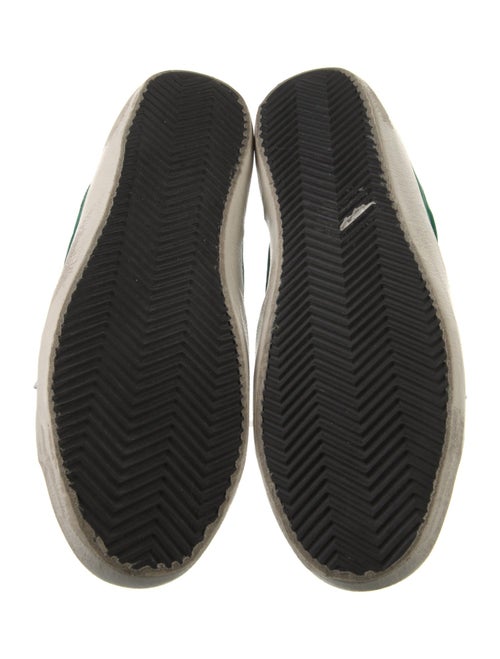 Golden Goose Velvet Distressed Accents Sneakers