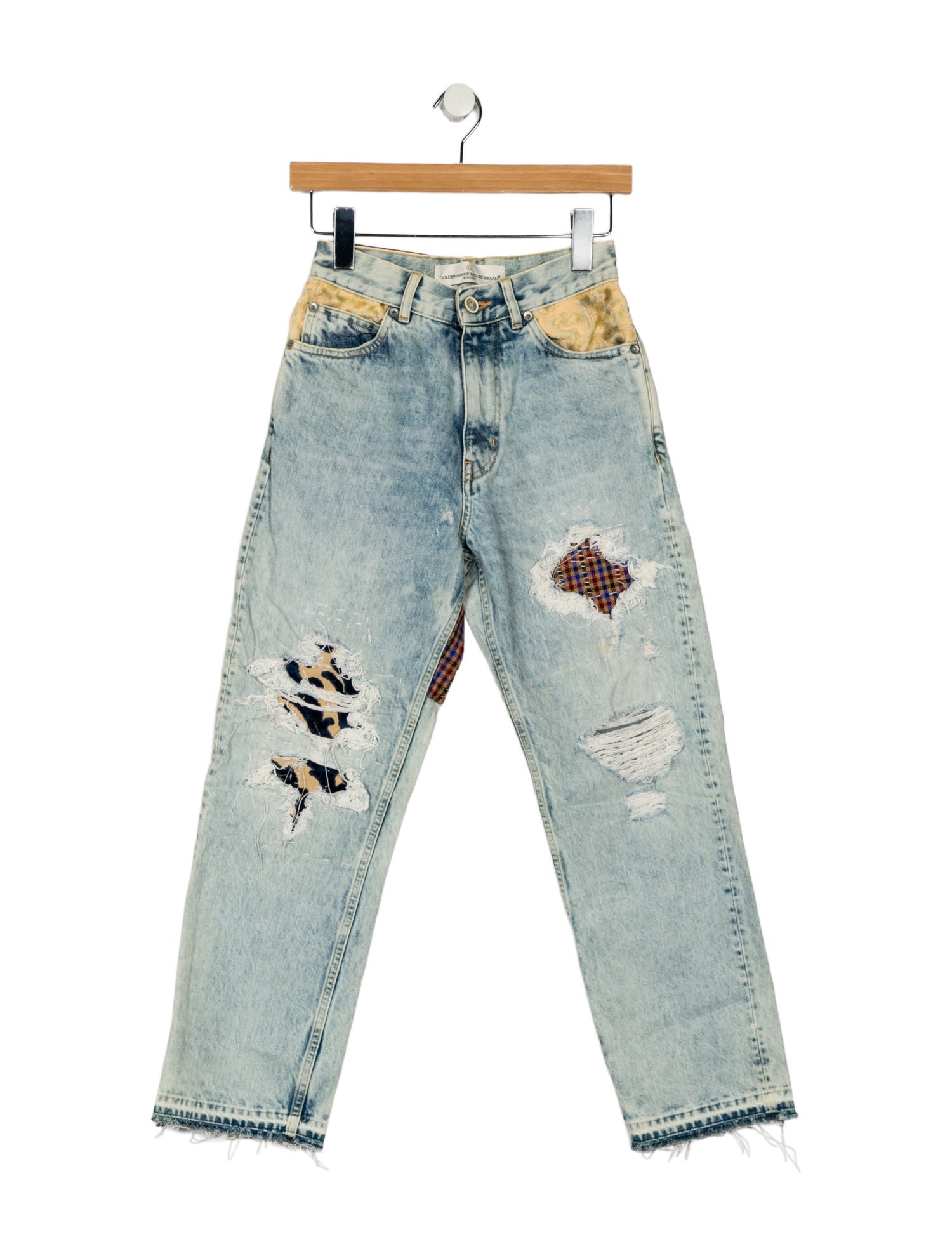 Golden Goose Mid-Rise Straight Leg Jeans