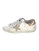 Golden Goose Leather Distressed Accents Sneakers