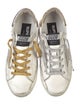 Golden Goose Leather Distressed Accents Sneakers