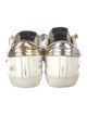 Golden Goose Leather Distressed Accents Sneakers