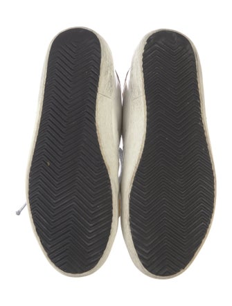 Golden Goose Leather Distressed Accents Sneakers