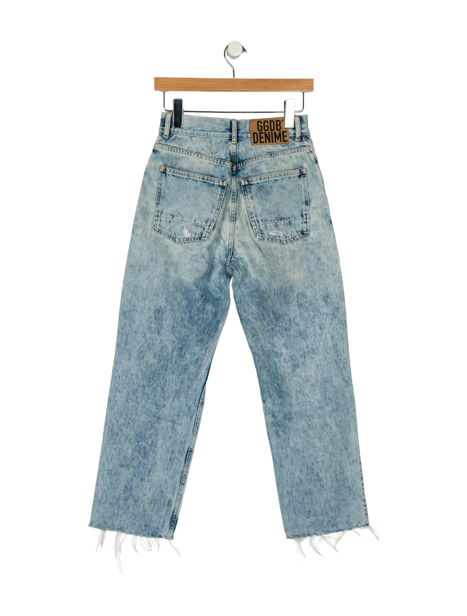 Golden Goose High-Rise Straight Leg Jeans