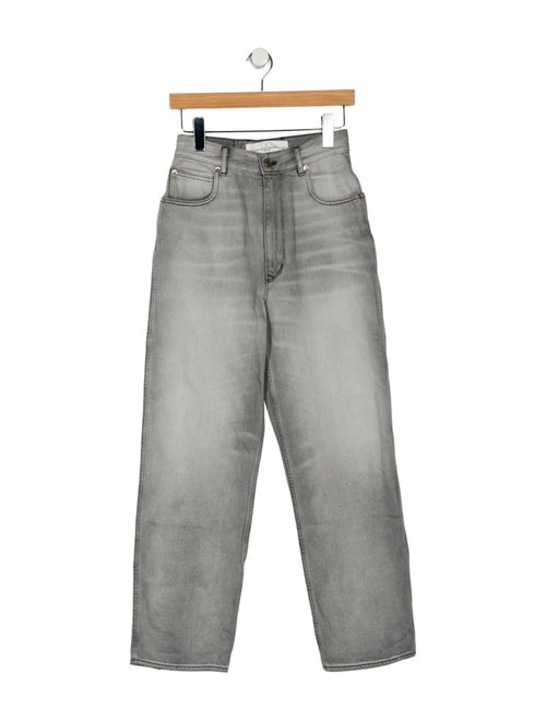 Golden Goose High-Rise Straight Leg Jeans