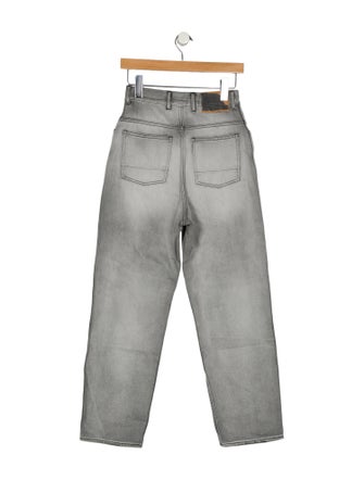Golden Goose High-Rise Straight Leg Jeans