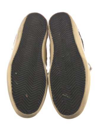 Golden Goose Glitter Printed Sneakers